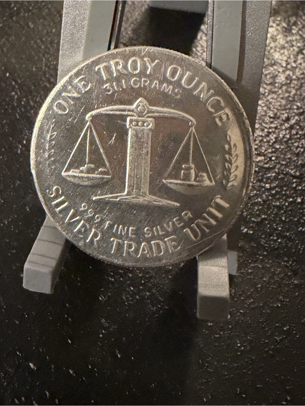 One Troy Ounce Silver Trade Unit Coin - Silver